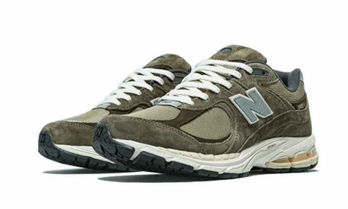 Rubber Traction Pattern 2002R Olive Brown