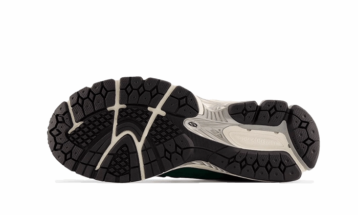 Comfortable Tongue 1906R Green Suede Metallic Silver