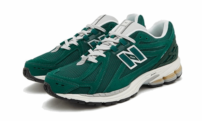 New Balance 1906R Green Suede Metallic Silver Dynamic lining