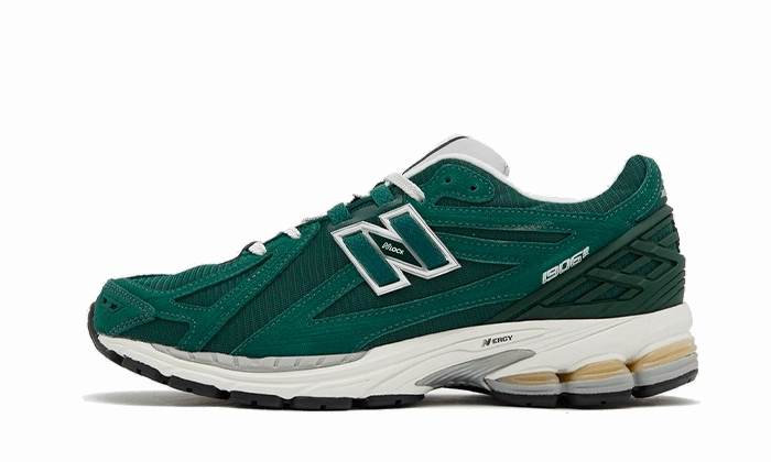 New Balance 1906R Green Suede Metallic Silver Boost Comfort