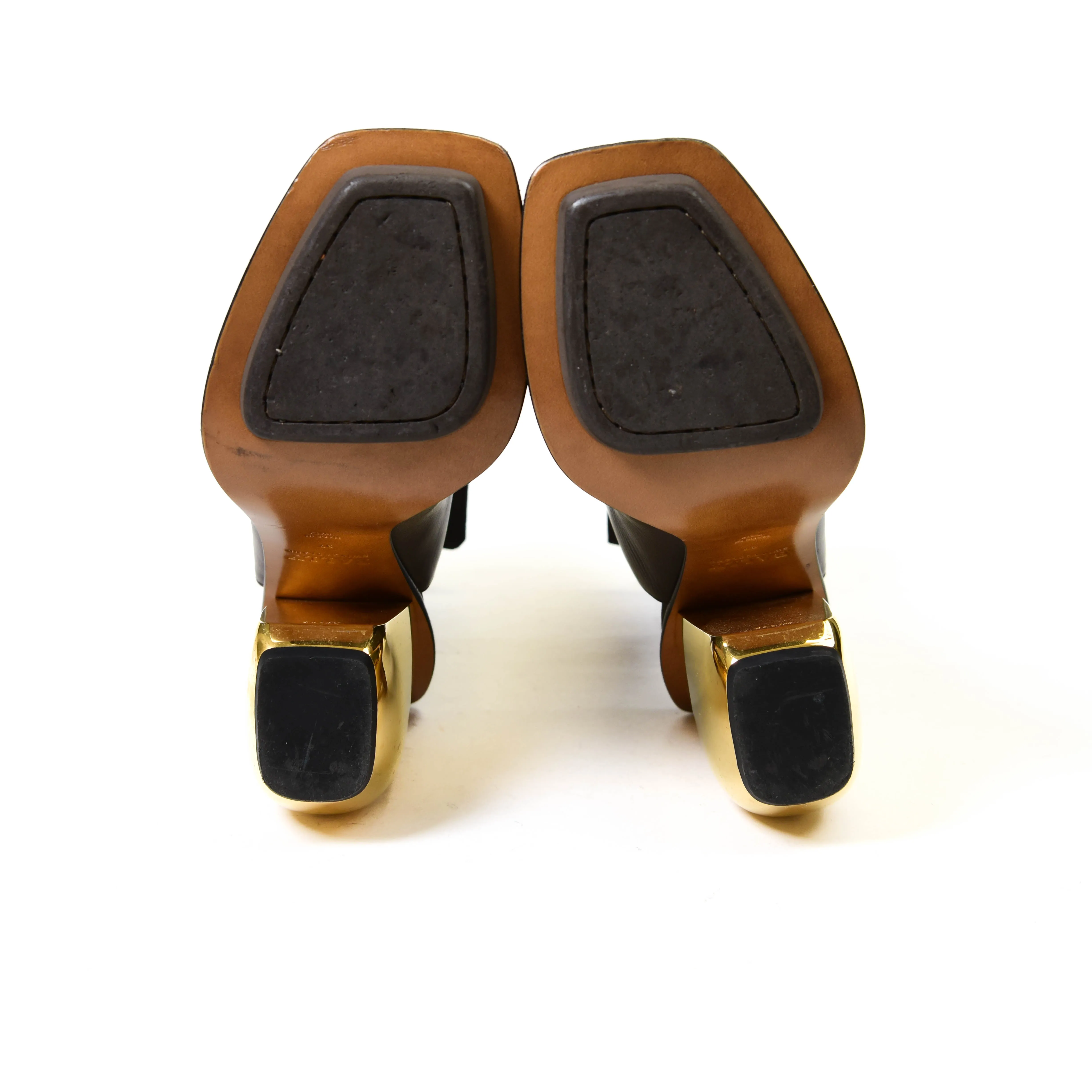 Bally Brown Leather Ankle Buckle  Boots Size 37