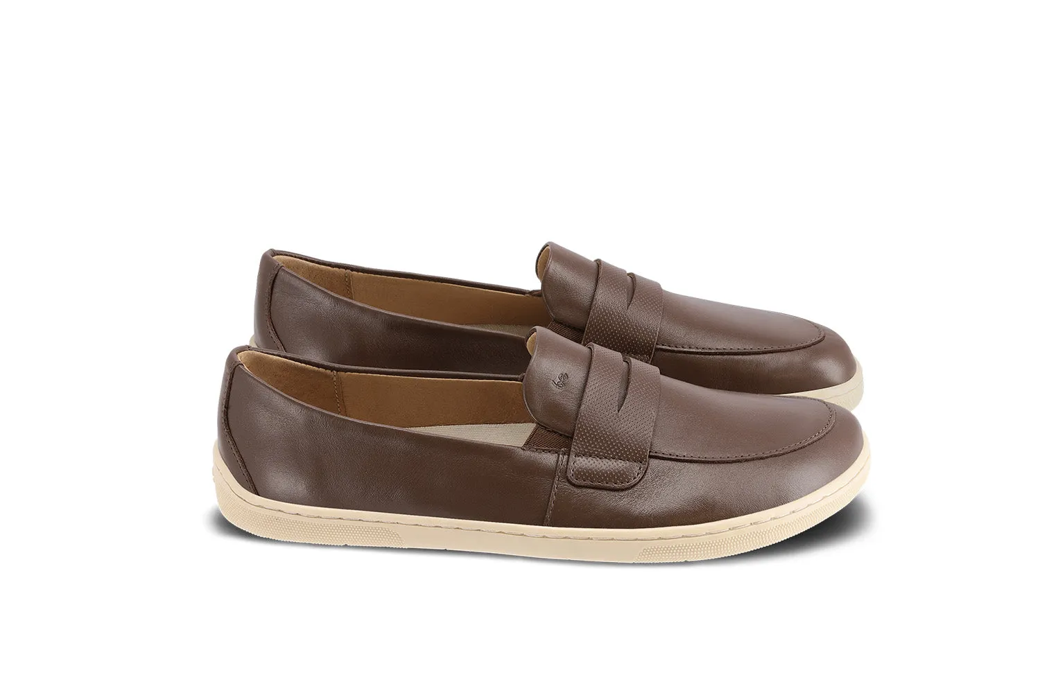 Barefoot Moccasins Be Lenka Buena - Dark Brown & Beige