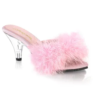 BELLE-301F Fabulicious 3" Belle Baby Pink Sexy Shoes (High Heels)