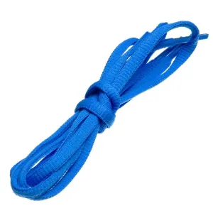 BIRCH's Oval Shoelaces 27 Colors Half Round 1/4" Shoe Laces 4 Different Lengths 29.5"(75cm) S Azure