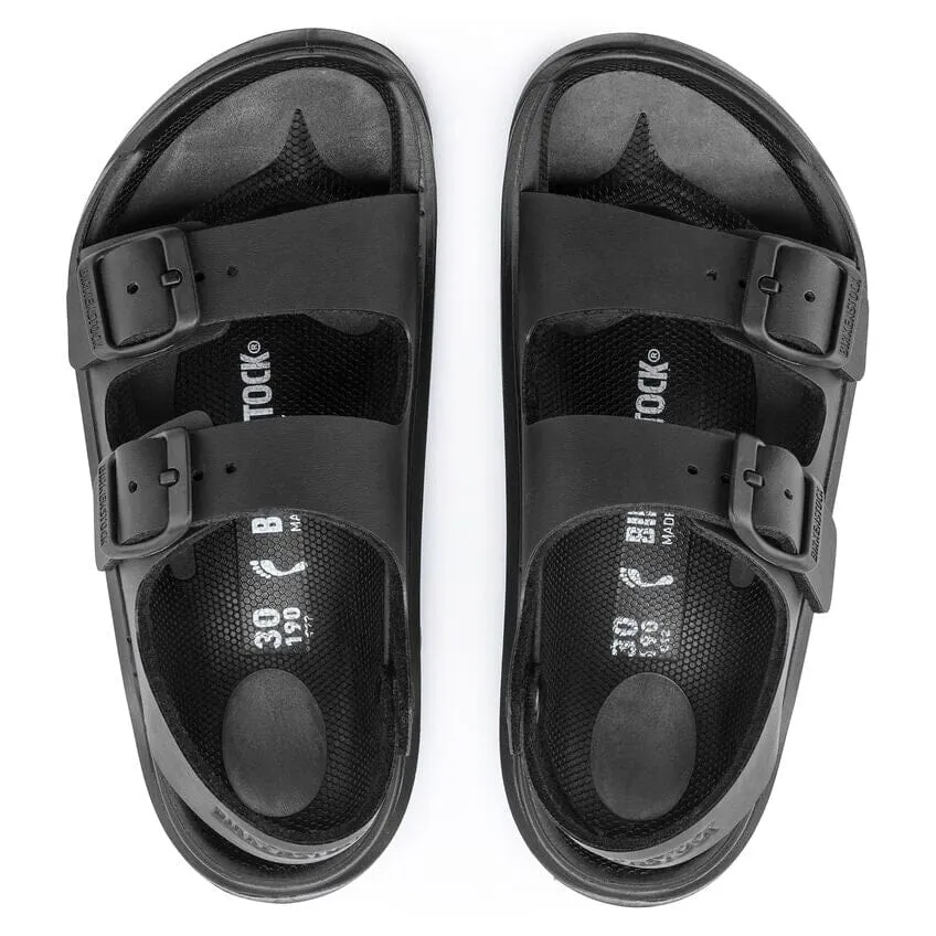Birkenstock Kids Mogami BirkoFlor/ Polyurethane Narrow Fit Black
