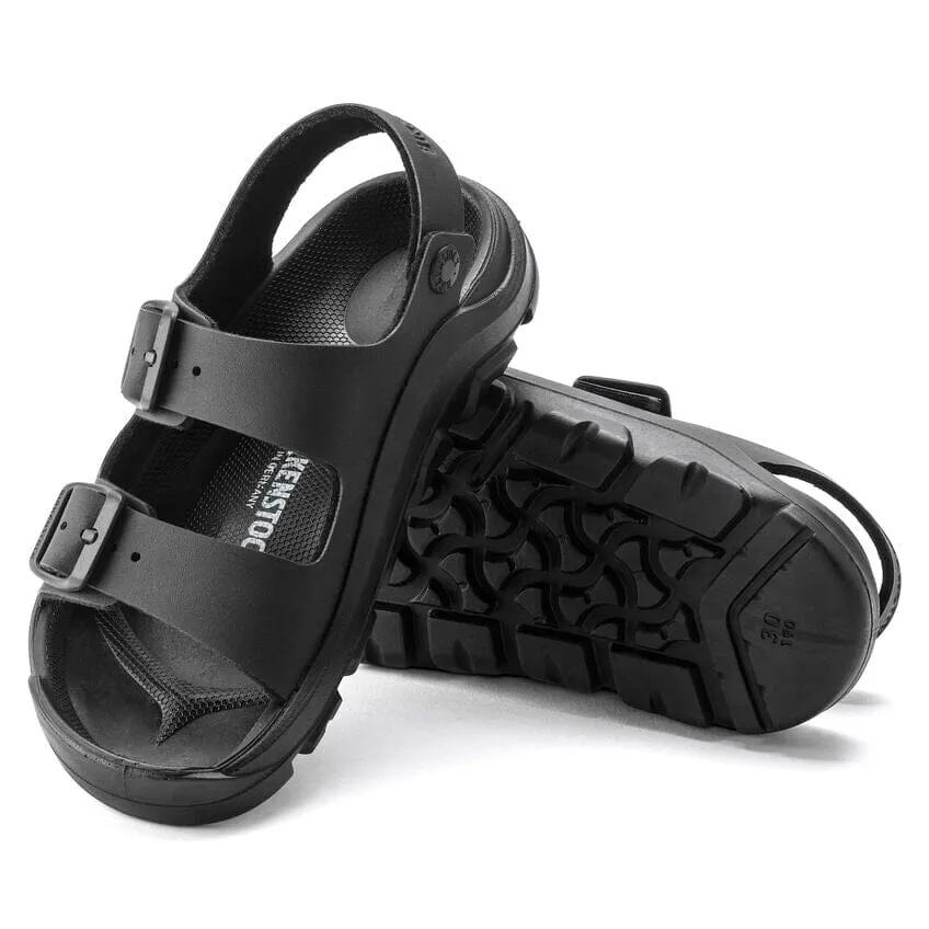 Birkenstock Kids Mogami BirkoFlor/ Polyurethane Narrow Fit Black