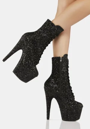 Black Adore-1020Gwr Platform Boots
