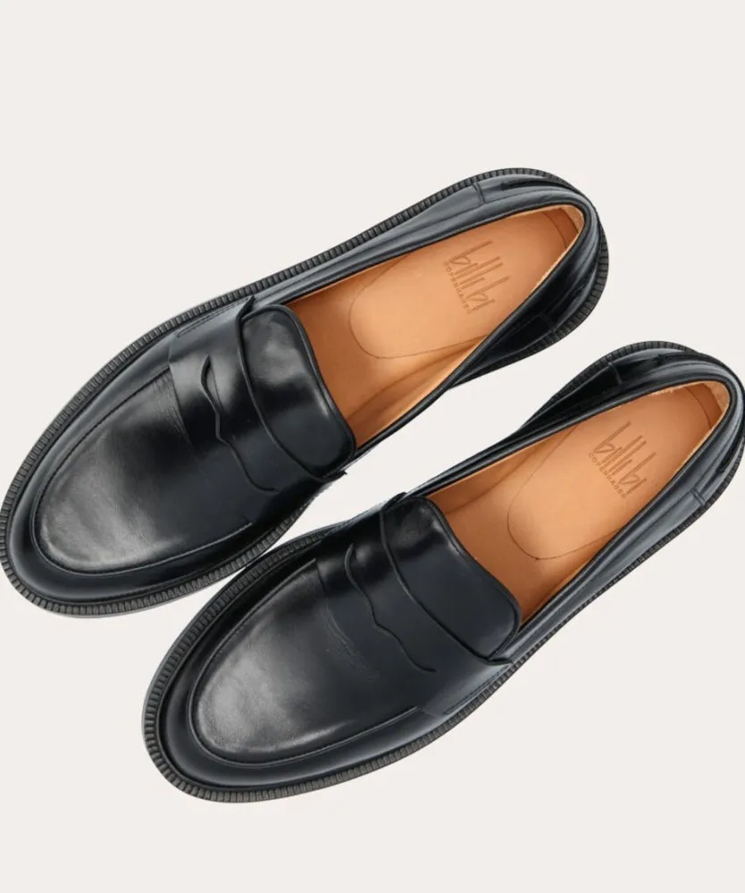 Black Nappa 70 - Loafers - Billi Bi