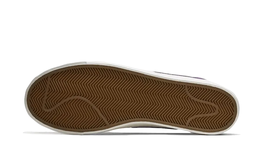 Nike Blazer Low Leather White Purple High   Top Style