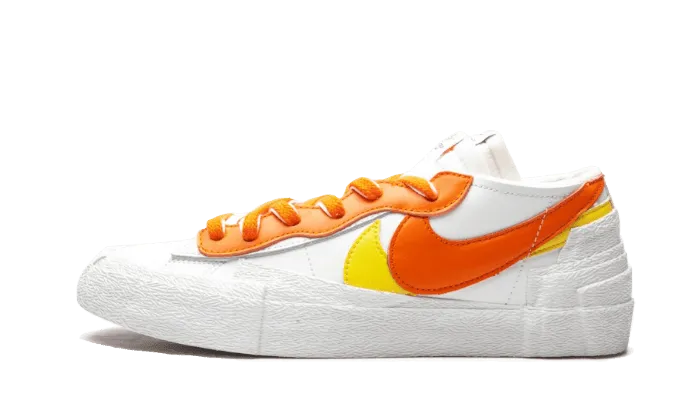 Blazer Low Sacai White Magma Orange Fashionable appearance Recovery