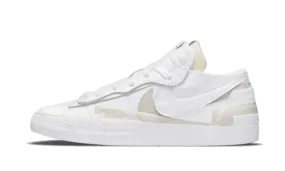 safari - themed running wear Blazer Low Sacai White Patent
