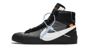 TPU treadmill running shoes Blazer Mid Off-White Grim Reaper