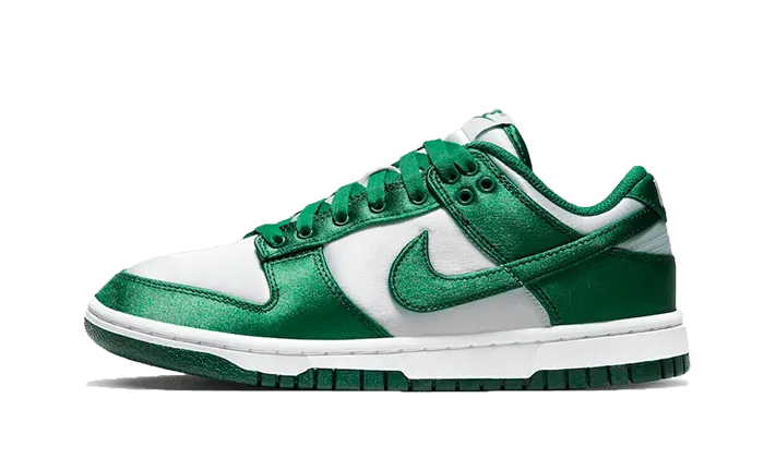 Dunk Low Satin Green basketball - court running shoes running in a desert shoes