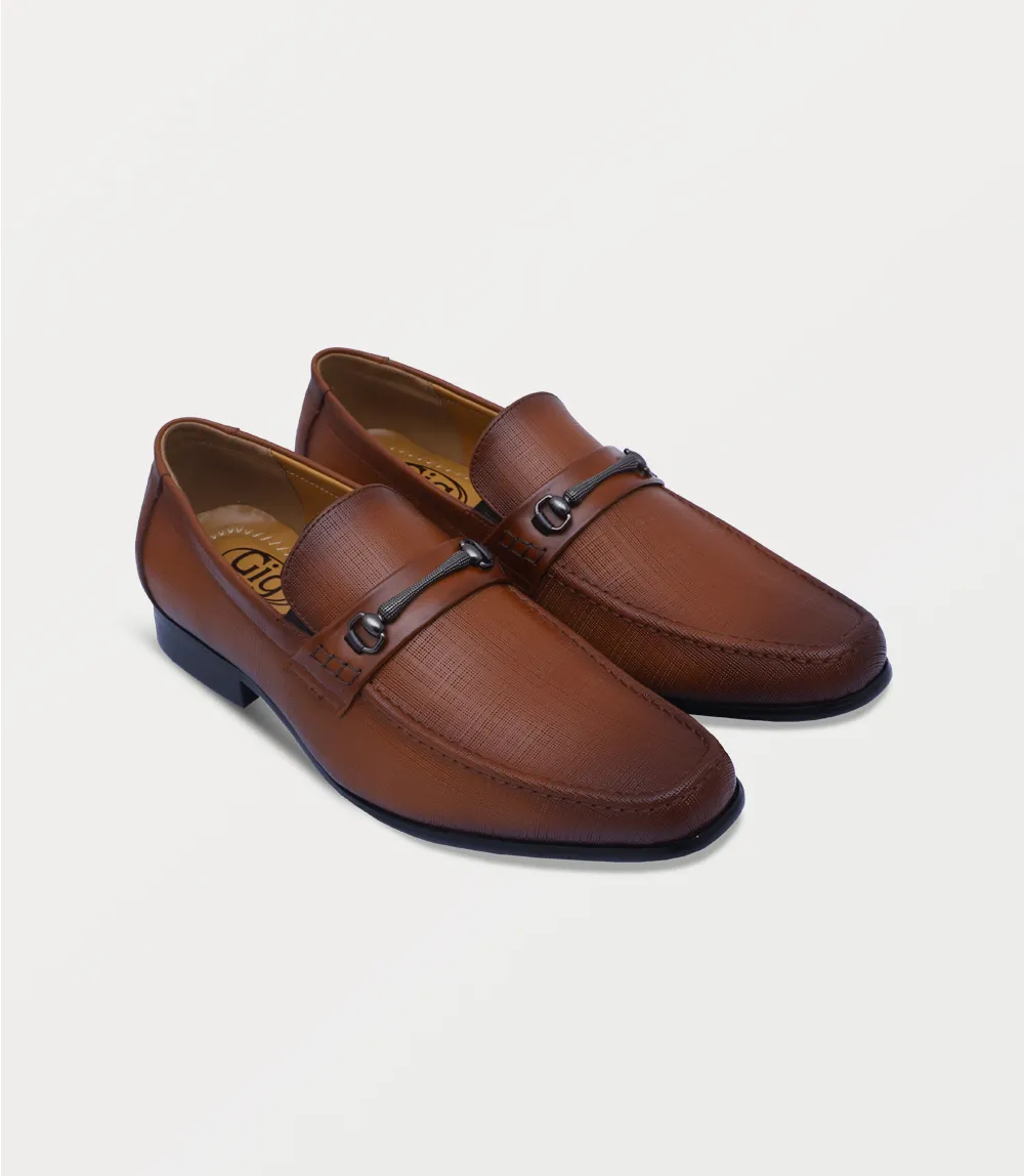 BM5084-BROWN-Men Slip On