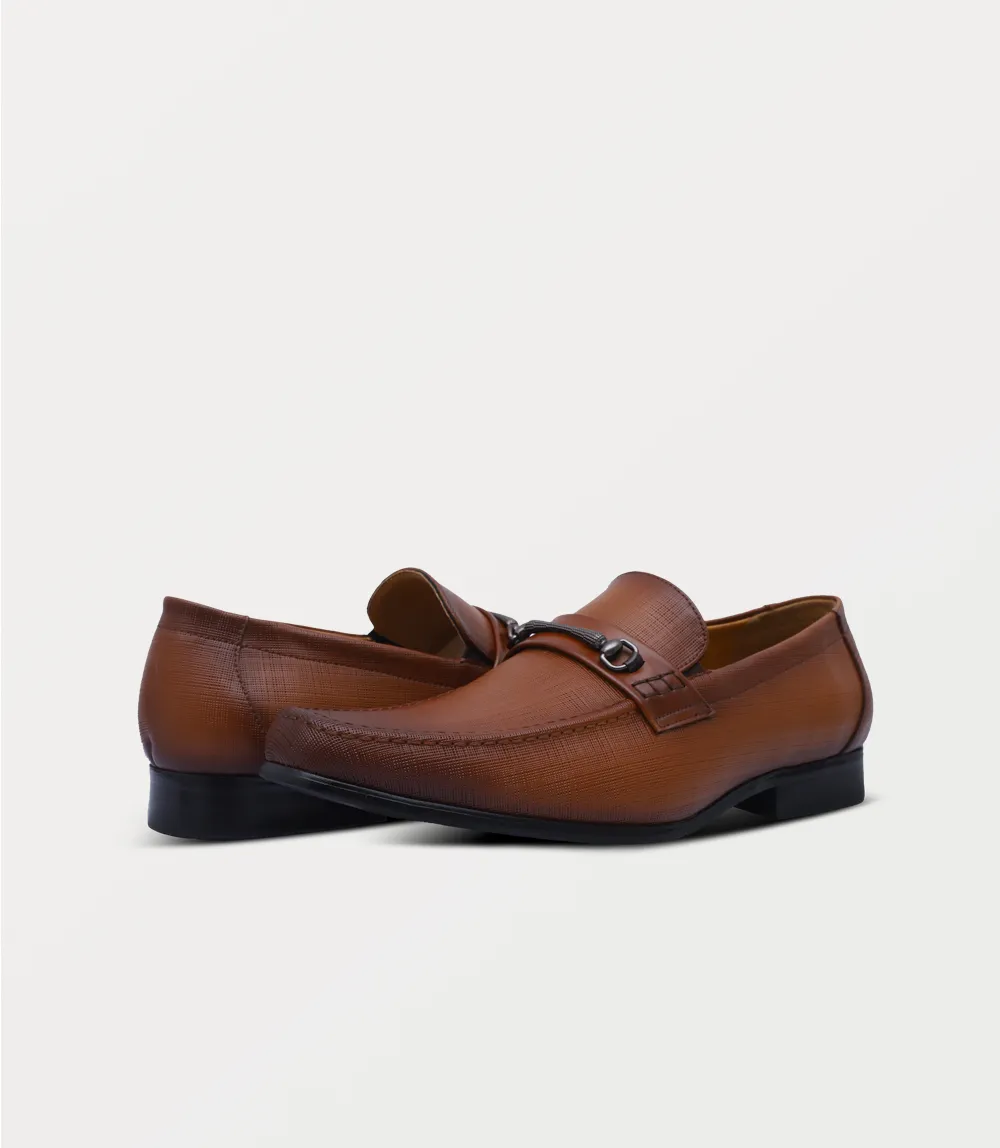 BM5084-BROWN-Men Slip On