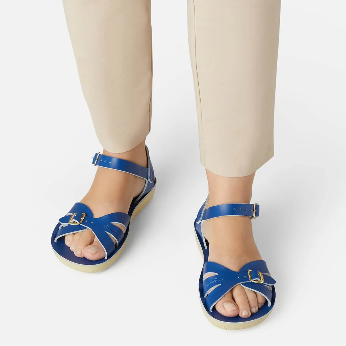 Boardwalk Adult Sandals in Cobalt by Salt-Water