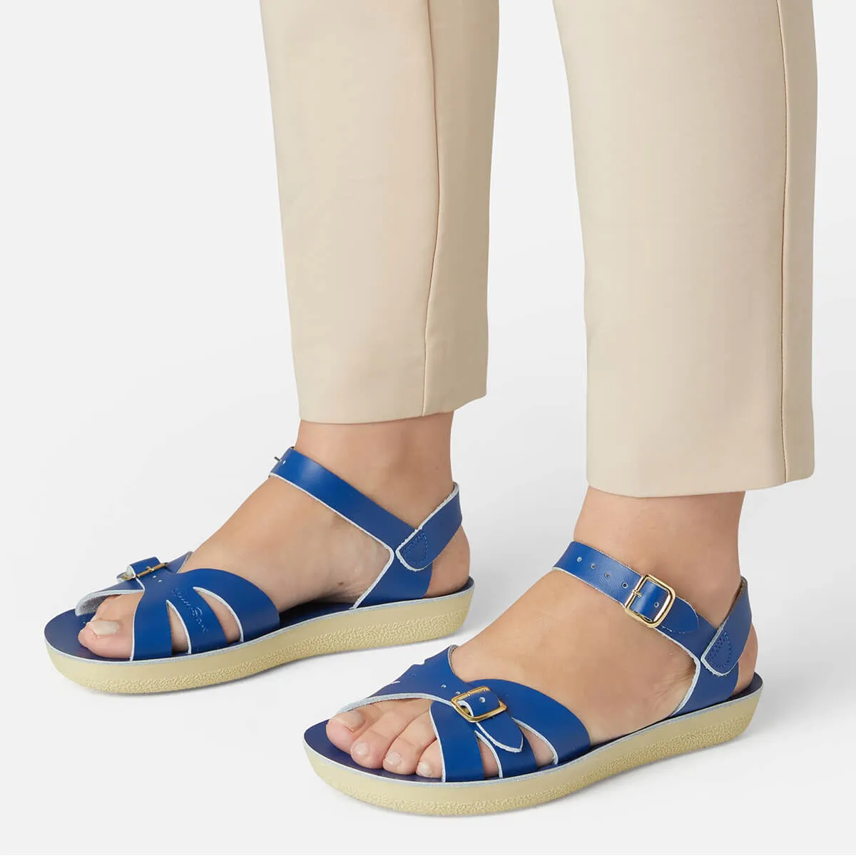 Boardwalk Adult Sandals in Cobalt by Salt-Water