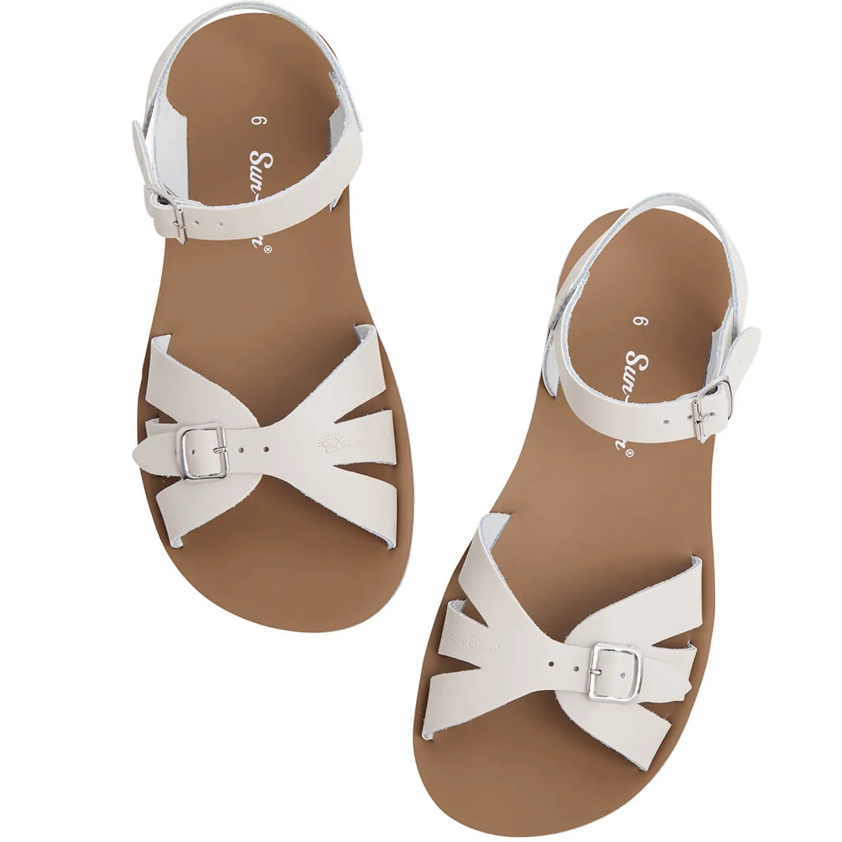 Boardwalk Adult Sandals in Stone by Salt-Water
