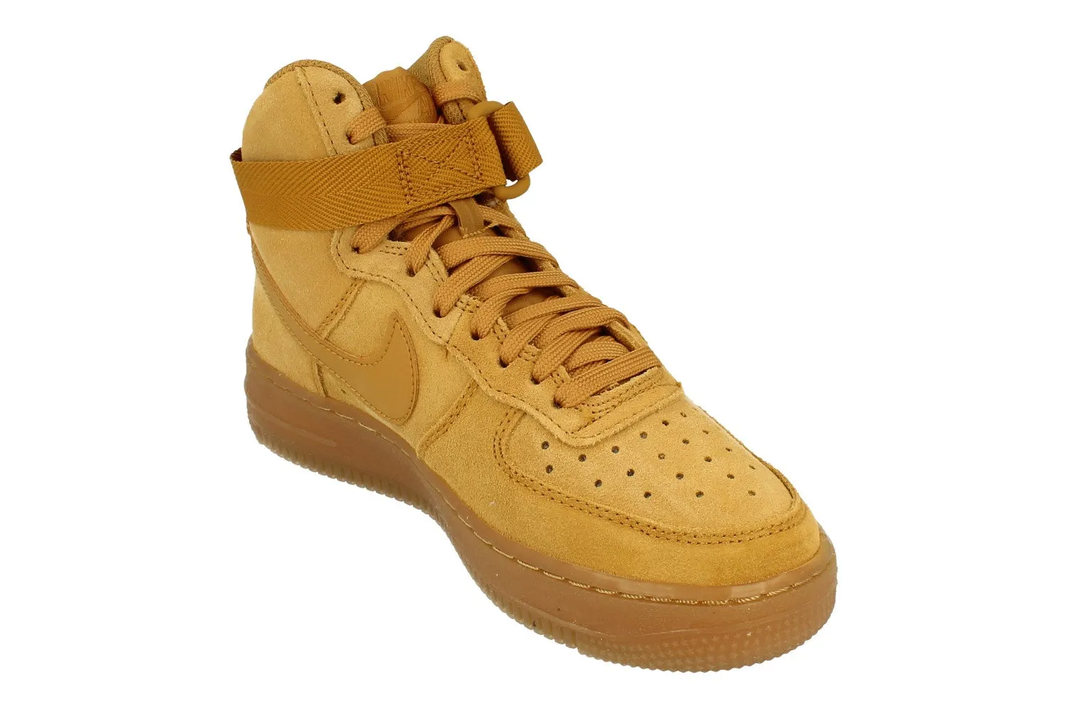Nike Air Force 1 High Le GS Trainers CK0262 700 indoor sports lover