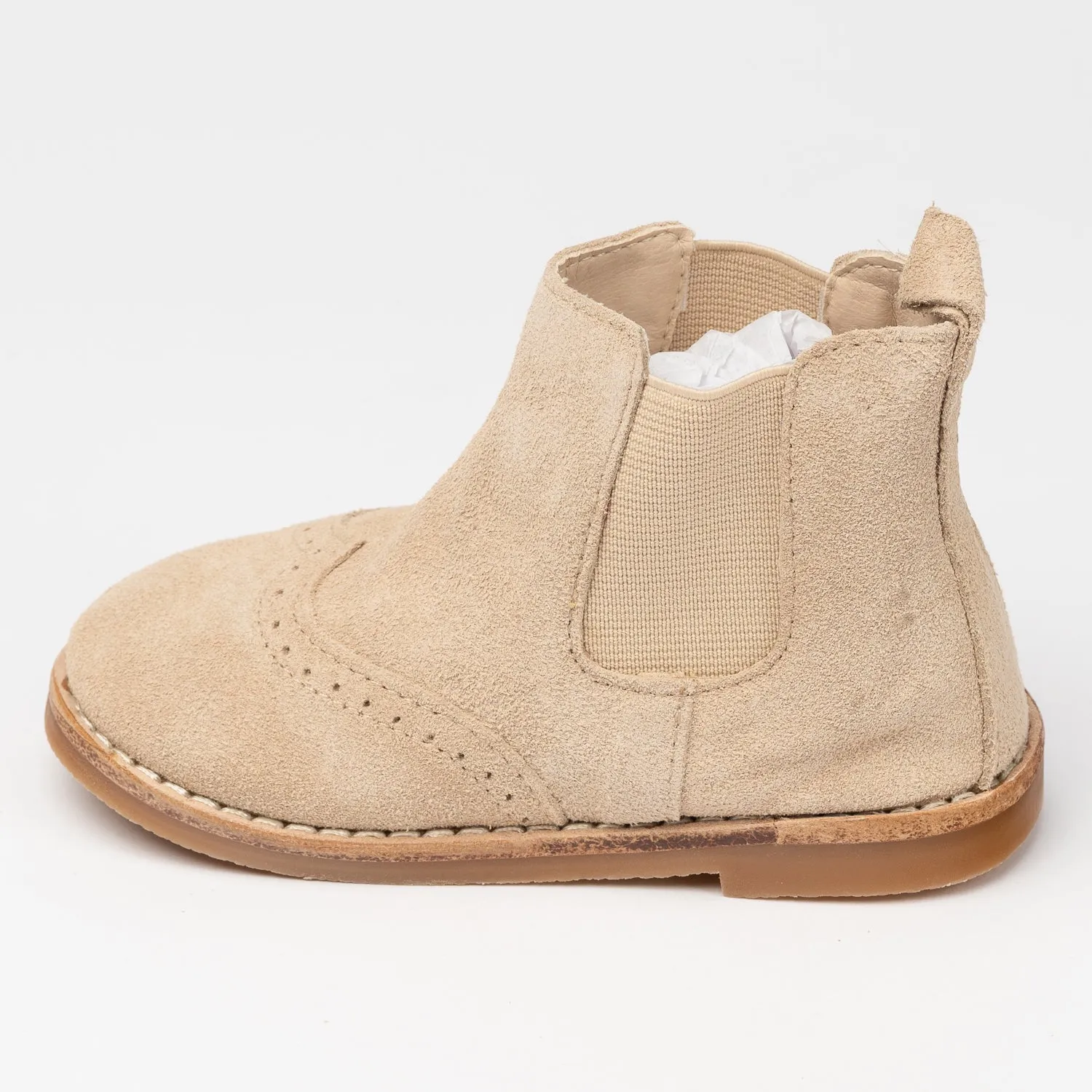 Bone Suede Cassidy Boot