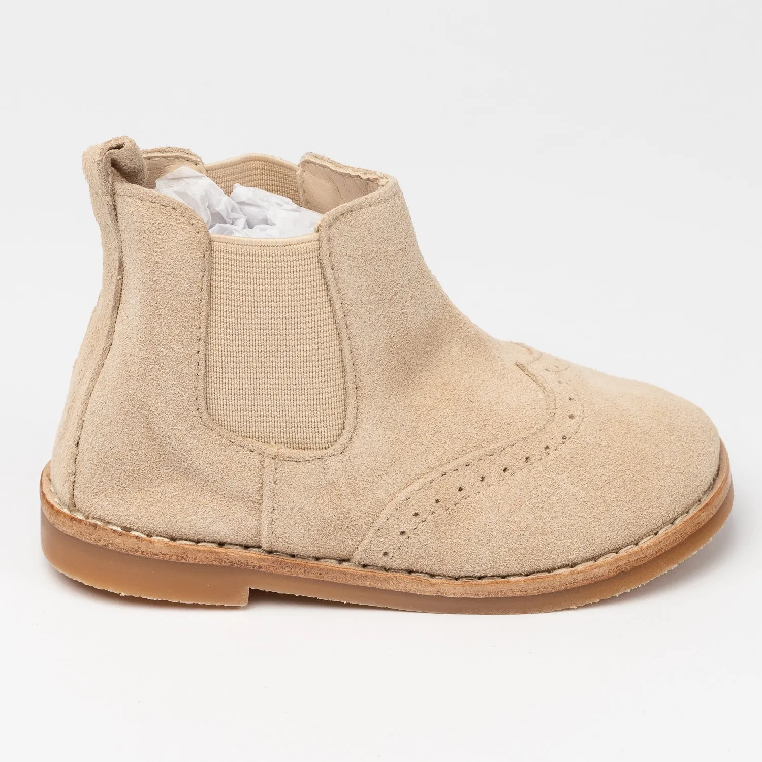 Bone Suede Cassidy Boot