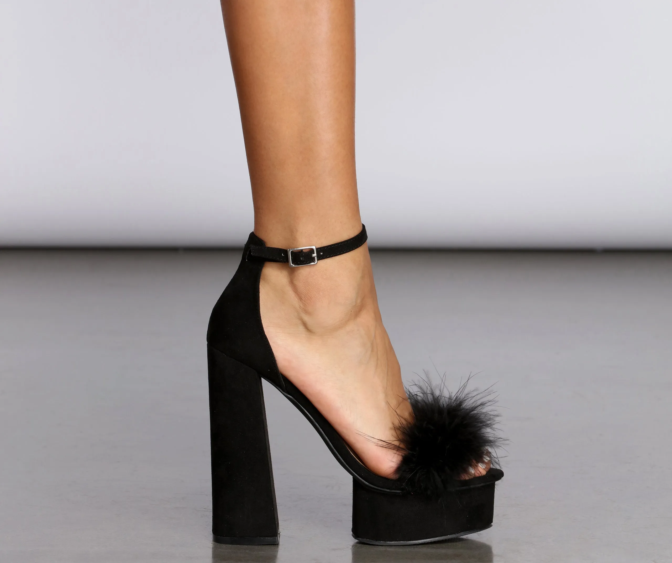 Boo Thang Block Heel Platform Heel