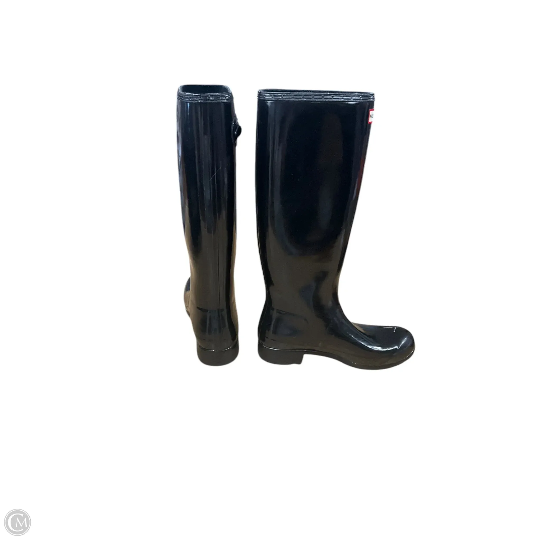 Boots Rain By Hunter In Black, Size: 8