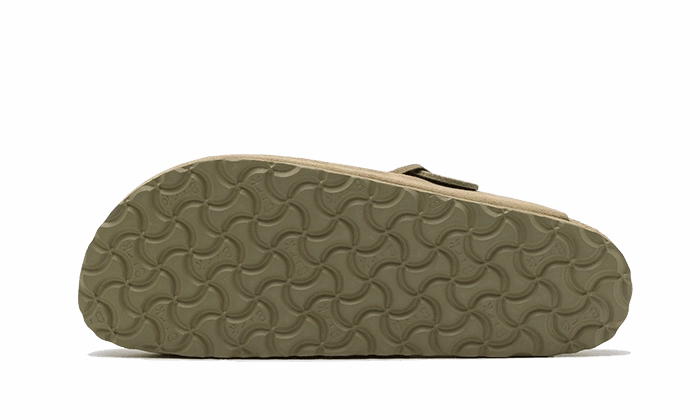 Easy To Clean Breathable Material Boston Suede Leather Faded Khaki