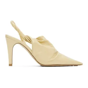 Bottega Veneta Beige The Point Mules