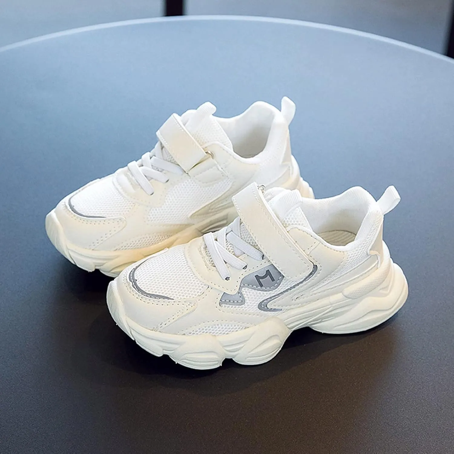 Boys Girls Kids' Sneakers Knitted Mesh Sports Shoes Breathable Lightweight Running Shoes Fashion Athletic Casual