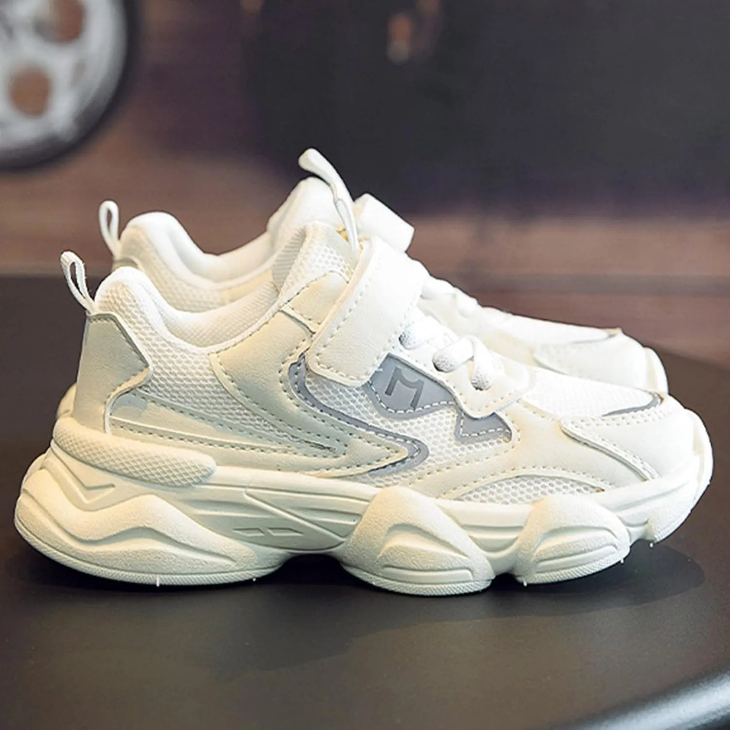 Boys Girls Kids' Sneakers Knitted Mesh Sports Shoes Breathable Lightweight Running Shoes Fashion Athletic Casual