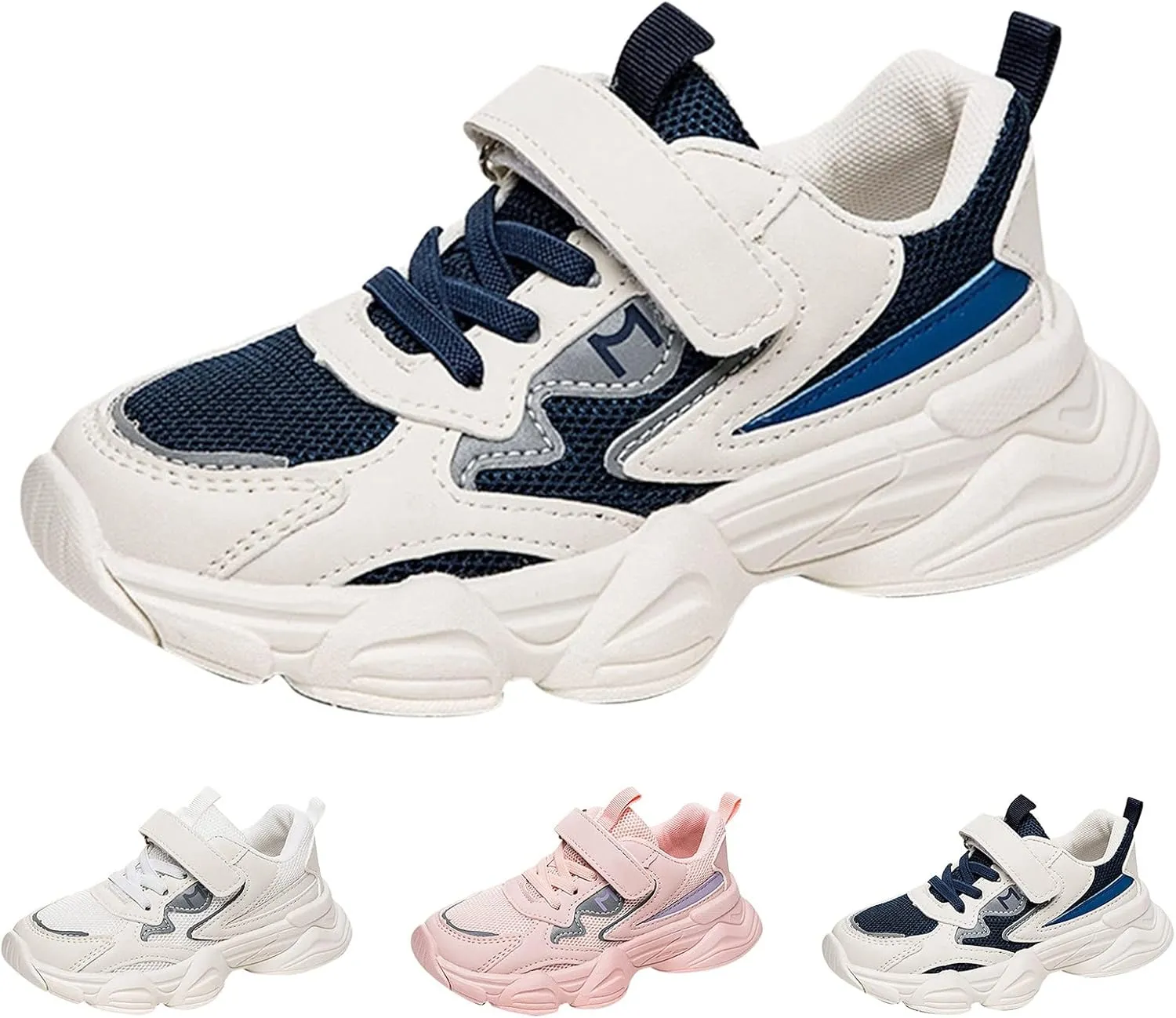 Boys Girls Kids' Sneakers Knitted Mesh Sports Shoes Breathable Lightweight Running Shoes Fashion Athletic Casual