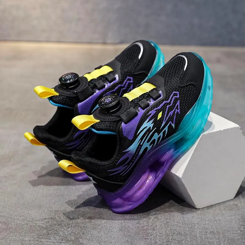Boys' Tennis Running Hiking Sports Shoes, Breathable, Spring/Autumn Outdoor