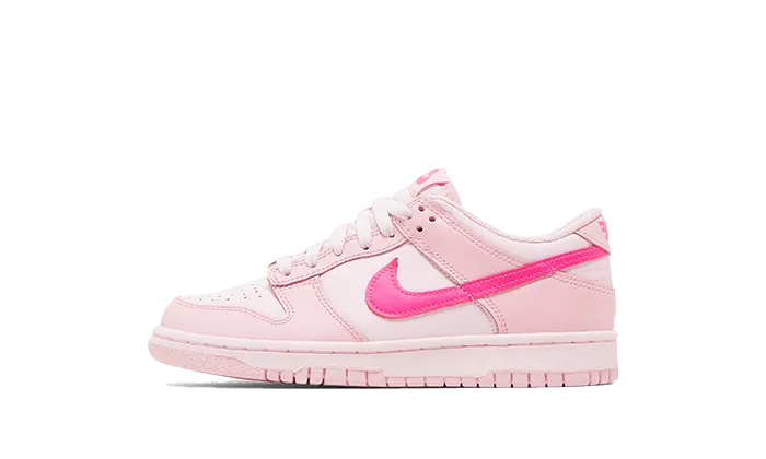 Muscle Friendly Nike Dunk Low Triple Pink Enfant (PS)