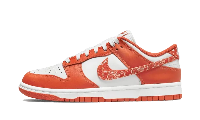 Dunk Low Essential Paisley Pack Orange reflective details shoes sports jackets
