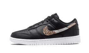 monogrammed running gear Dunk Low Animal Print Black