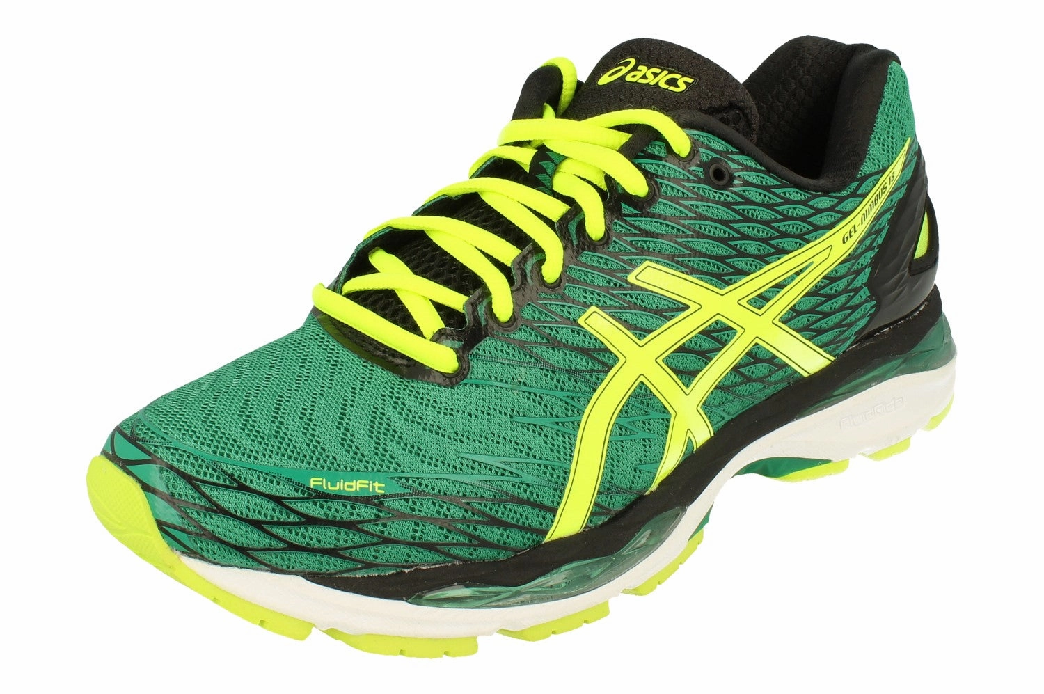 Asics Gel-Nimbus 18 Mens T600N 8807 running in a track meet shoes