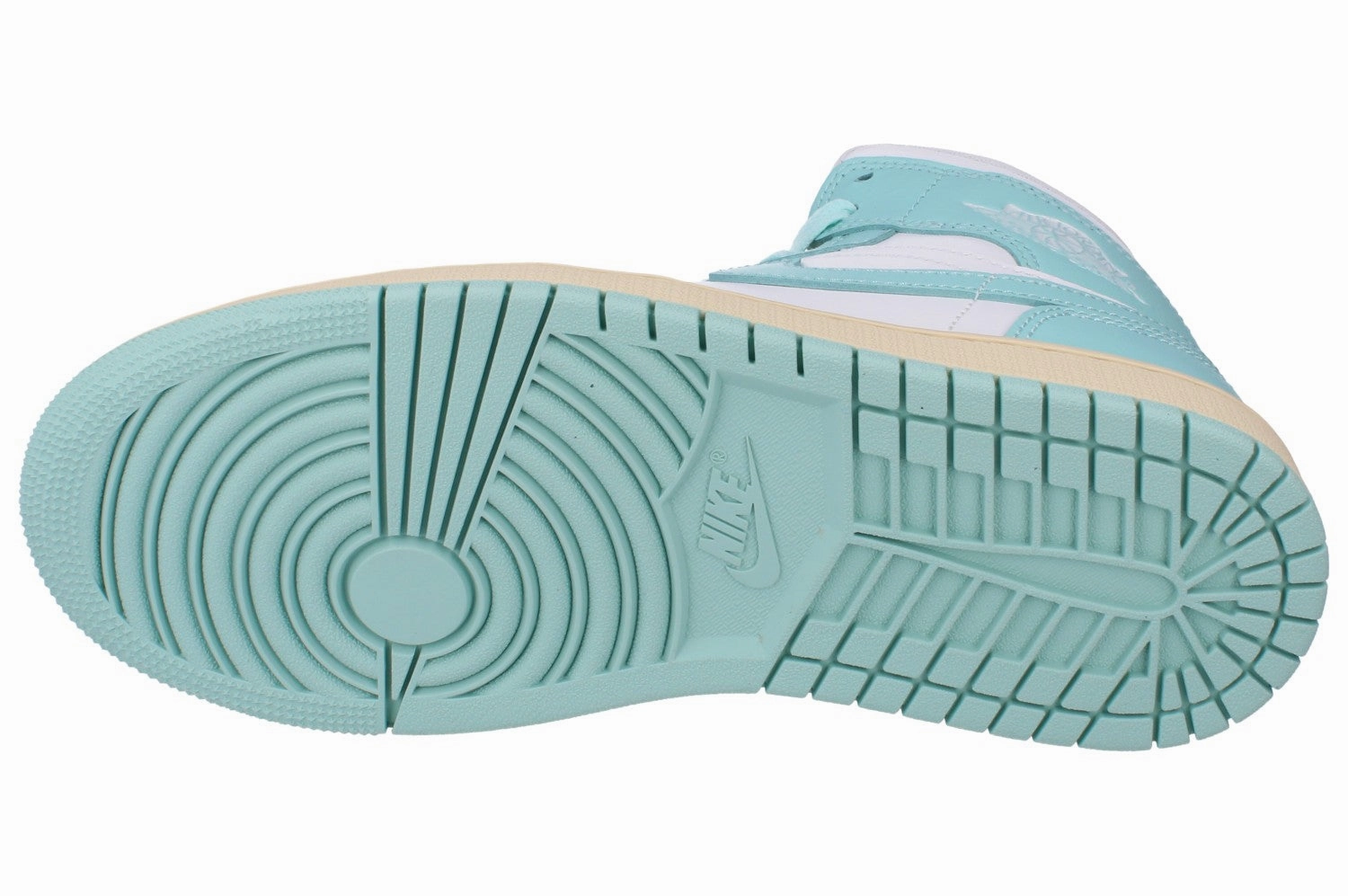 Nike Womens Air Jordan 1 Mid Trainers BQ6472  132 heat - resistant shoes cross - training - versatility