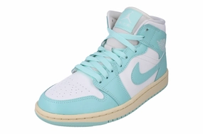 Nike Womens Air Jordan 1 Mid Trainers BQ6472  132 high - heeled shoes Economical