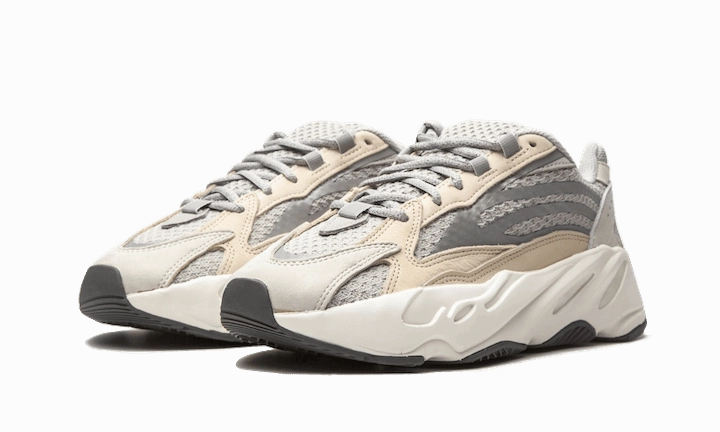 Air Zone Foot alignment Yeezy 700 V2 Cream