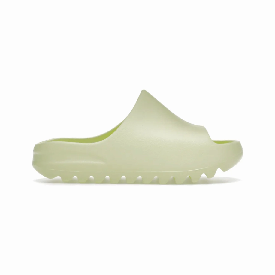 Yeezy Slide Glow Green (2022 Restock) (Kids) Cushioned Fit