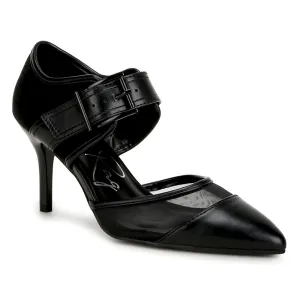 Buckle Detail Pump Sandals
