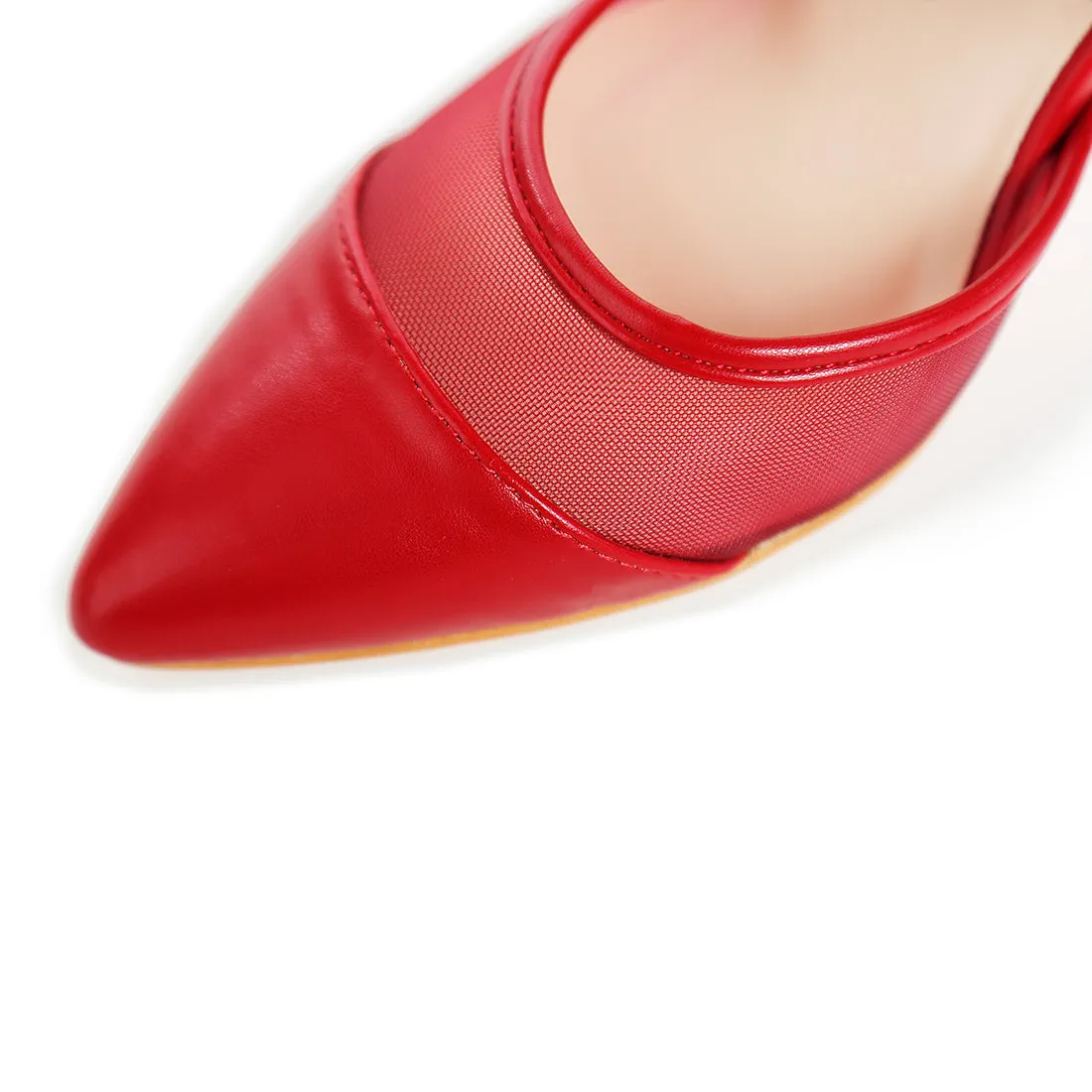 Buckle Detail Pump Sandals