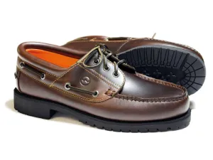 BUFFALO OAK - Mens dark brown Orca Bay Walking and Sailing Shoe