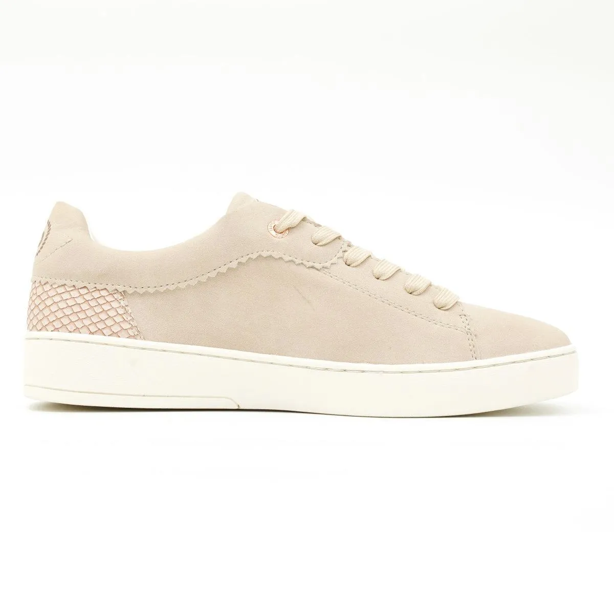 Bugatti Low-Top Sneakers Suede Pink Colour For Women