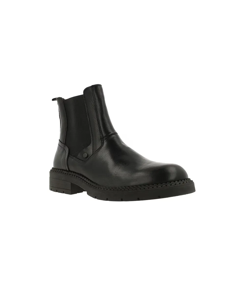 BULL BOXER CHELSEA BOOT IN BLACK