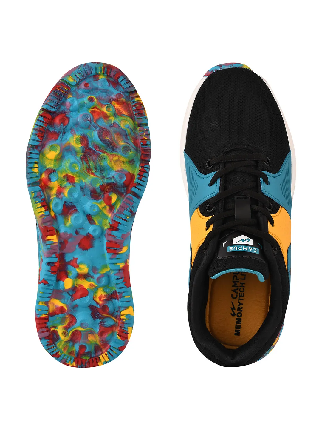 BUNNY K Black Kid's Running Shoes