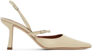 BY FAR Off-White Tiffany Heels