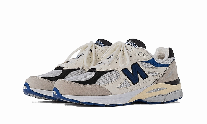 990V3 - Made In USA Cream Blue Impact Reduction