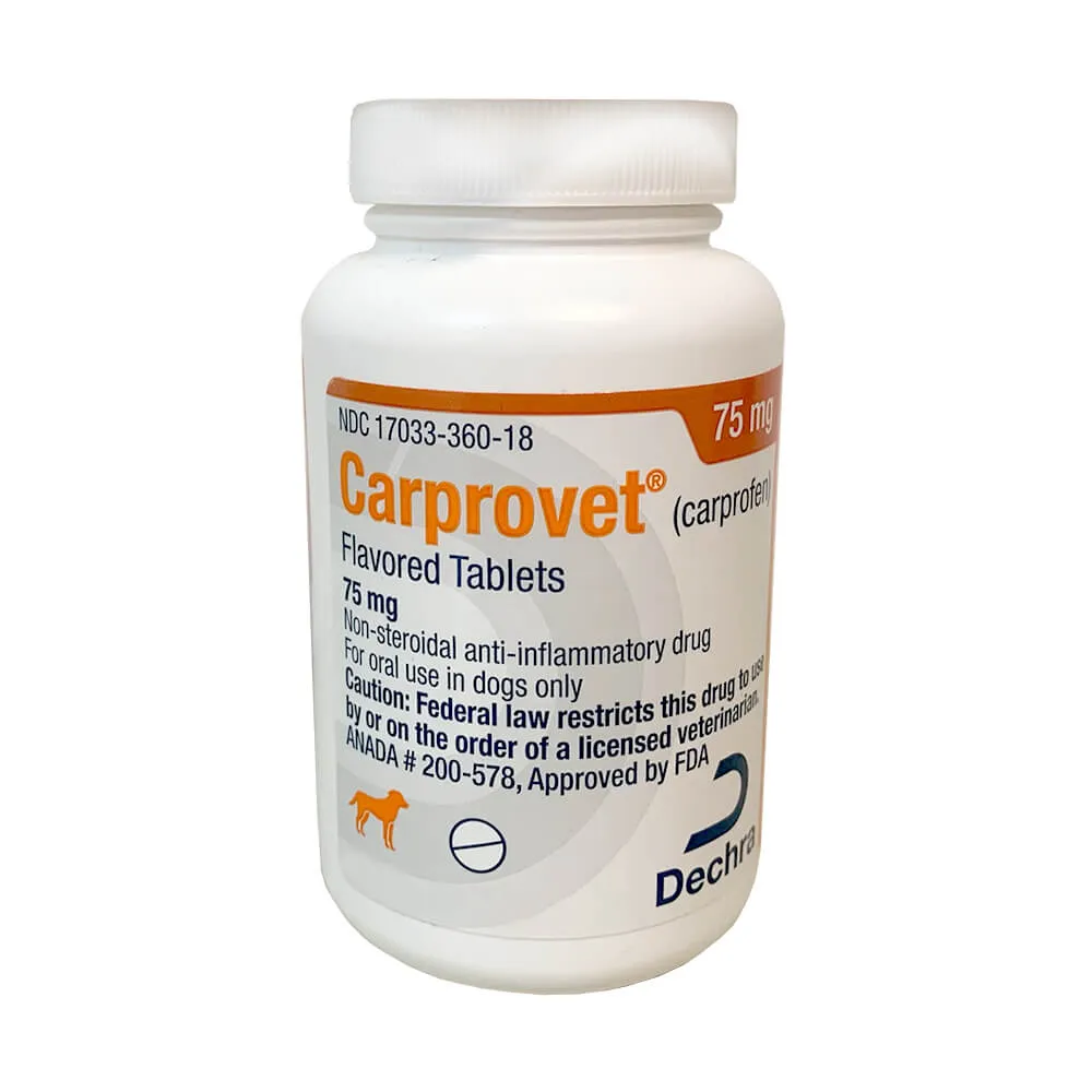 Carprovet (carprofen) Flavored Tablets for Dogs